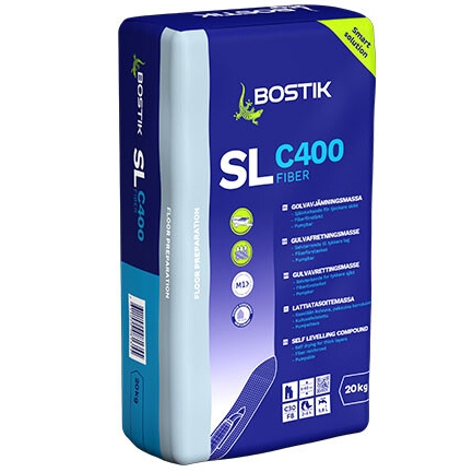 Bostik SL C400 FIBER (Fiber) išlyginamasis mišinys