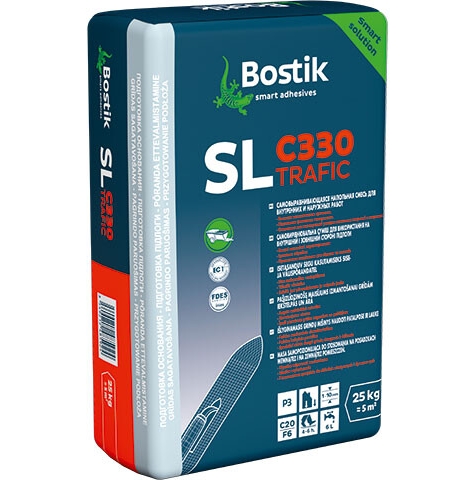 Bostik SL C330 TRAFIC (Trafic) išlyginamasis mišinys