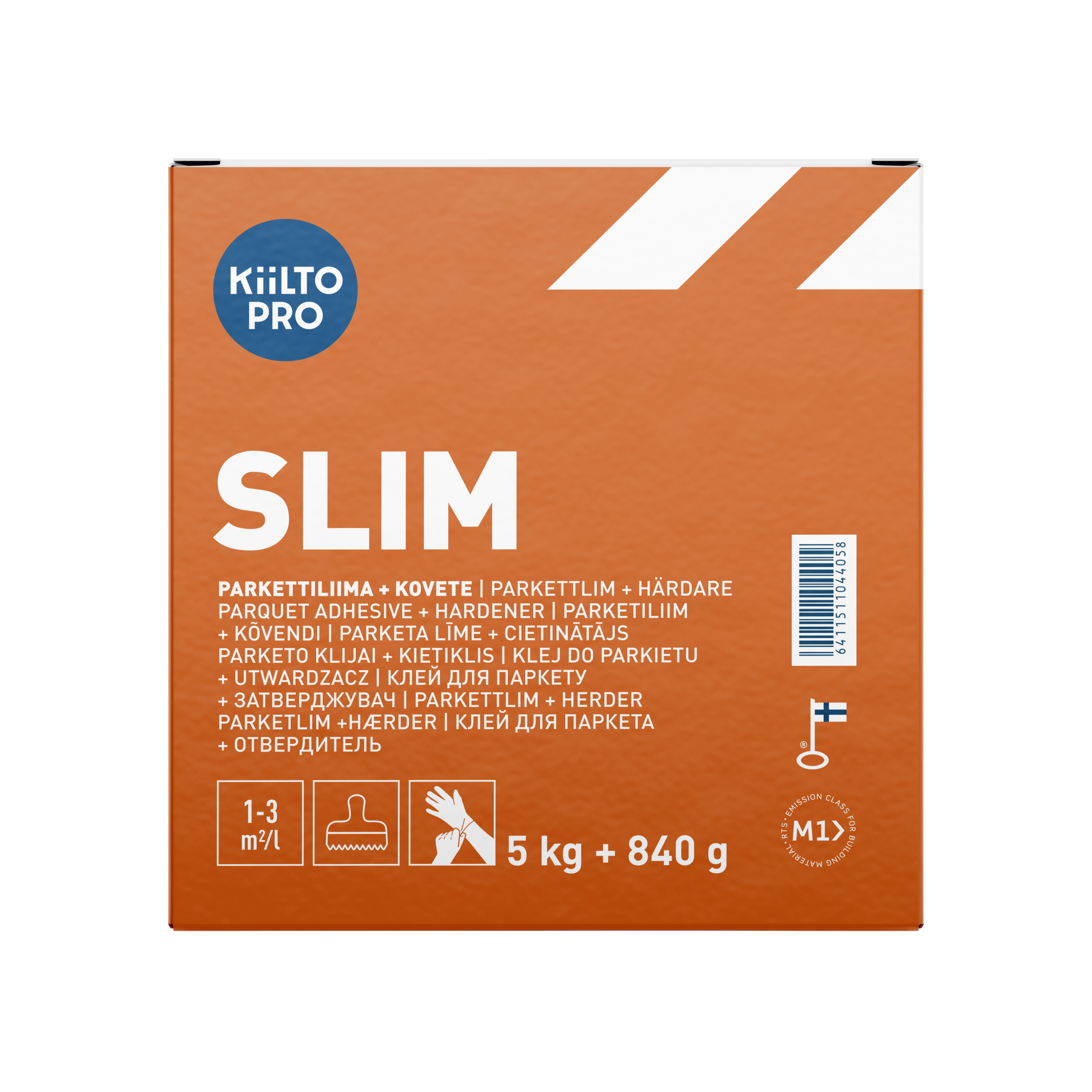 Kiilto Pro Slim Parkettiliima + kovete